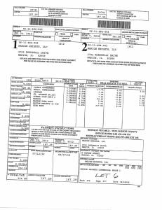Exhibit A Tax-Bills Tax Record Cards Williamson County-illinois Il Property Tax Fraud 0509
