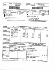 Exhibit A Tax-Bills Tax Record Cards Williamson County-illinois Il Property Tax Fraud 0520