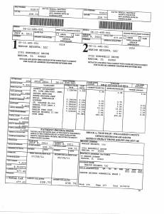Exhibit A Tax-Bills Tax Record Cards Williamson County-illinois Il Property Tax Fraud 0521