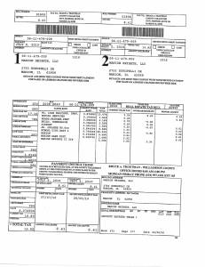 Exhibit A Tax-Bills Tax Record Cards Williamson County-illinois Il Property Tax Fraud 0539