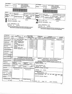Exhibit A Tax-Bills Tax Record Cards Williamson County-illinois Il Property Tax Fraud 0549