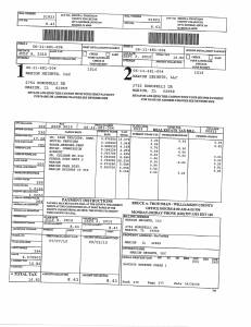 Exhibit A Tax-Bills Tax Record Cards Williamson County-illinois Il Property Tax Fraud 0556