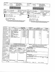 Exhibit A Tax-Bills Tax Record Cards Williamson County-illinois Il Property Tax Fraud 0560