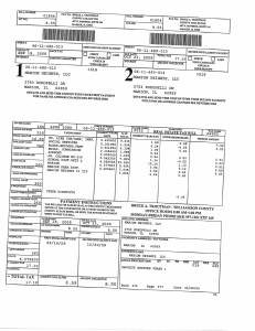 Exhibit A Tax-Bills Tax Record Cards Williamson County-illinois Il Property Tax Fraud 0575