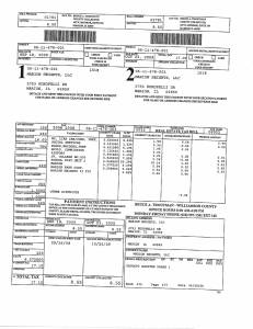 Exhibit A Tax-Bills Tax Record Cards Williamson County-illinois Il Property Tax Fraud 0594