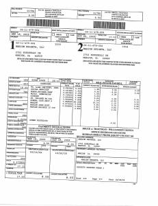 Exhibit A Tax-Bills Tax Record Cards Williamson County-illinois Il Property Tax Fraud 0599