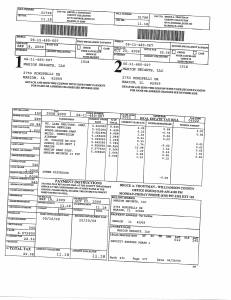 Exhibit A Tax-Bills Tax Record Cards Williamson County-illinois Il Property Tax Fraud 0611