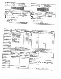 Exhibit A Tax-Bills Tax Record Cards Williamson County-illinois Il Property Tax Fraud 0660