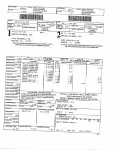 Exhibit A Tax-Bills Tax Record Cards Williamson County-illinois Il Property Tax Fraud 0662