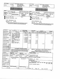 Exhibit A Tax-Bills Tax Record Cards Williamson County-illinois Il Property Tax Fraud 0667