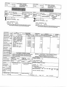 Exhibit A Tax-Bills Tax Record Cards Williamson County-illinois Il Property Tax Fraud 0676