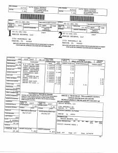Exhibit A Tax-Bills Tax Record Cards Williamson County-illinois Il Property Tax Fraud 0679