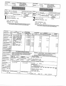 Exhibit A Tax-Bills Tax Record Cards Williamson County-illinois Il Property Tax Fraud 0698
