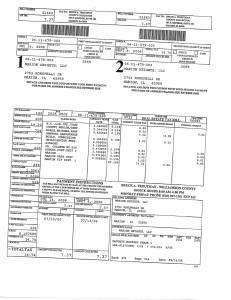 Exhibit A Tax-Bills Tax Record Cards Williamson County-illinois Il Property Tax Fraud 0701