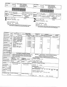 Exhibit A Tax-Bills Tax Record Cards Williamson County-illinois Il Property Tax Fraud 0716