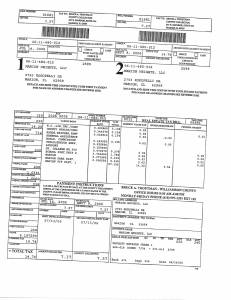 Exhibit A Tax-Bills Tax Record Cards Williamson County-illinois Il Property Tax Fraud 0719