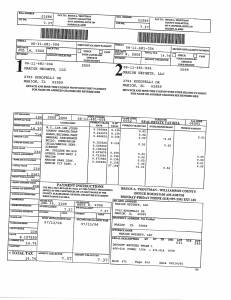 Exhibit A Tax-Bills Tax Record Cards Williamson County-illinois Il Property Tax Fraud 0724