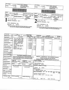 Exhibit A Tax-Bills Tax Record Cards Williamson County-illinois Il Property Tax Fraud 0726