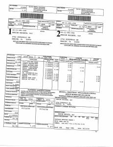 Exhibit A Tax-Bills Tax Record Cards Williamson County-illinois Il Property Tax Fraud 0728