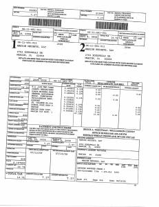 Exhibit A Tax-Bills Tax Record Cards Williamson County-illinois Il Property Tax Fraud 0731