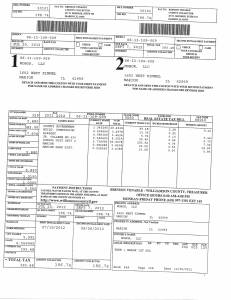 Exhibit E Propertytax Record Cards Williamson County-illinois Il Property Tax Fraud 0123