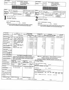 Exhibit E Propertytax Record Cards Williamson County-illinois Il Property Tax Fraud 0141